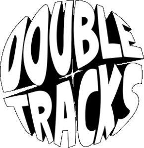 double tracks logo design